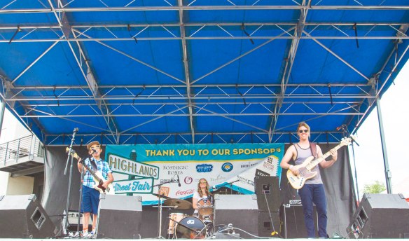 The Dylan Miles Experience dominates the stage at the Highlands Street Fair